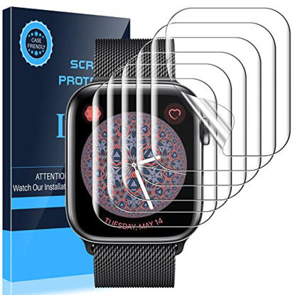 Picture of LK 6 Pack Screen Protector Compatible with Apple Watch Series 7 41mm & Apple Watch 40mm /Series 6/SE/Series 5/Series 4, Japanese Material, Anti-Scratch, Ultra Clear, Self-Healing TPU Film