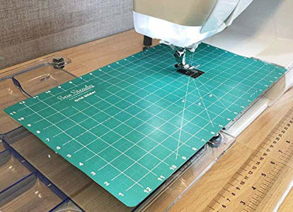Picture of Sew Steady Free Motion Quilting Slider Mat Grid Marked 12 x 20 with Tacky Back