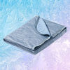 Picture of Marchpower Cooling Blanket with Japanese Arc-Chill Cooling Fiber Q-Max>0.43 - Lightweight Chill Blanket Keep Cooling for Hot Sleeper and Night Sweats - Bed Couch Travel Cold Throw - Machine Washable