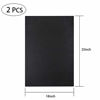 Picture of Caydo 2 Pieces 14 Count Classic Reserve Aida Cloth Cross Stitch Cloth, 25 by 18-Inch Big Size, Black