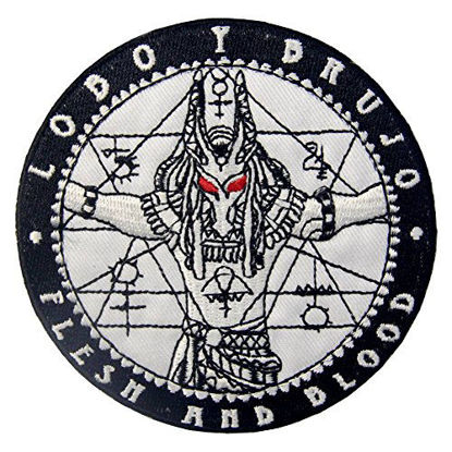Picture of Anubis Protector of The Dead Patch Embroidered Applique Iron On Sew On Emblem