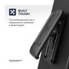 Picture of Encased iPhone X Belt Clip Case [DuraClip] Slim Fit Holster Shell Combo (w/Rubberized Grip Finish) for Apple iPhone Xs - 2017/2018 Release (Smooth Black)