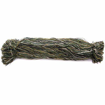 Picture of Arcturus Ghillie Suit Thread - Lightweight Synthetic Ghillie Yarn to Build Your Own Ghillie Suit (Woodland Mix)