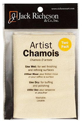 Picture of Jack Richeson Artist Chamois 2 Pack 5 x 7