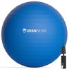 Picture of URBNFIT Exercise Ball - Yoga Ball in Multiple Sizes for Workout, Pregnancy, Stability - Anti-Burst Swiss Balance Ball w/ Quick Pump - Fitness Ball Chair for Office, Home, Gym