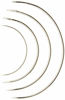 Picture of Dritz Home 9020 Curved Upholstery Hand Needles, Size 3, 4, 5 & 6-Inch (4-Piece)