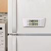 Picture of AcuRite Digital Wireless Fridge and Freezer Thermometer with Alarm and Max/Min Temperature for Home and Restaurants (00986M), 0.6, White