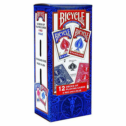 Picture of Bicycle Standard Index Playing Cards, 12 Pack