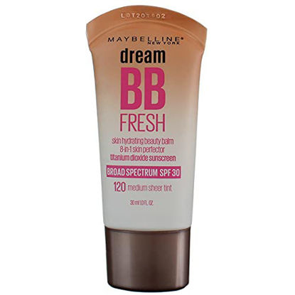 Picture of Maybelline Dream Fresh BB 8-in-1 Beauty Balm Skin Perfector SPF 30, Medium 1 oz (Pack of 2)