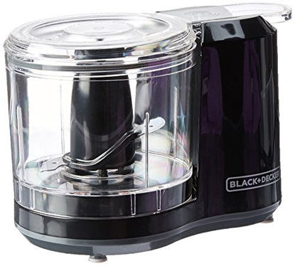 Picture of Black+Decker HC150B 1.5-Cup One-Touch Electric Food Chopper, Capacity