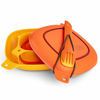 Picture of UCO 6-Piece Camping Mess Kit with Bowl, Plate, Camp Cup, and Switch Spork Utensil Set