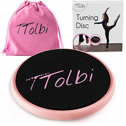 Picture of TTolbi Spin Board : Turn Boards for Dancers and Figure Skating Spinner | Turning Board | Turn Board to Improve Balance and Pirouette | Ballet Equipment | Spin Disc E-Guide
