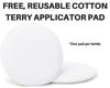 Picture of Leather Milk Conditioner and Cleaner for Furniture, Cars, Purses and Handbags. All-Natural, Non-Toxic Conditioner Made in the USA. Leather Care Liniment No. 1. 2 Sizes. Includes Premium Applicator Pad