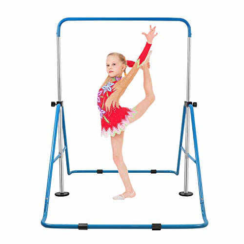 Verified Supplier Kids Gymnastic Bars Adjustable Height Design