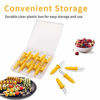 Picture of Corn Holders Set, 20PCS Stainless Steel Corn Cob Holders, Corn on The Cob Skewers for BBQ, Durable Anti-Scald Corn on The Cob Holders with Storage Box for Home Cooking Forks