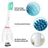 Picture of Ofashu Replacement Toothbrush Brush Heads for Philips Sonicare E Series Essence Elite Xtreme Advance CleanCare All Screw On Electric Toothbrush HX7022/66, 6 Pack