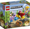 Picture of LEGO Minecraft The Coral Reef 21164 Hands-on Minecraft Marine Toy Featuring Alex, a Drowned and 2 Cool Puffer Fish, New 2021 (92 Pieces)