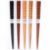 Picture of MFJUNS 5-Pairs Set of Chopsticks, Wood Chopsticks and Minimalism Japanese Chopsticks Gift Set