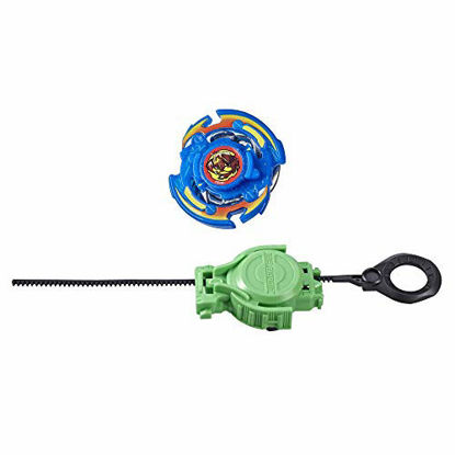 Picture of BEYBLADE Burst Rise Slingshock Crystal Dranzer F Starter Pack -- Right-Spin Battling Top Toy and Right/Left-Spin Launcher, Ages 8 and Up