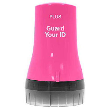 Picture of The Original Guard Your ID Wide Advanced Roller 2.0 Identity Theft Prevention Security Stamp Pink