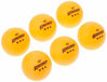 Picture of Champion Sports 3 Star Table Tennis Ball Pack, Tournament Size - Orange Ping Pong Balls, Set of 6, with 40mm Seamless Design - Professional Table Tennis Equipment, Accessories - CTTA and ITTA Approved