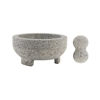 Picture of Farberware Professional Granite Molcajete Mortar and Pestle Stone Grinder, 4-Cup, Gray