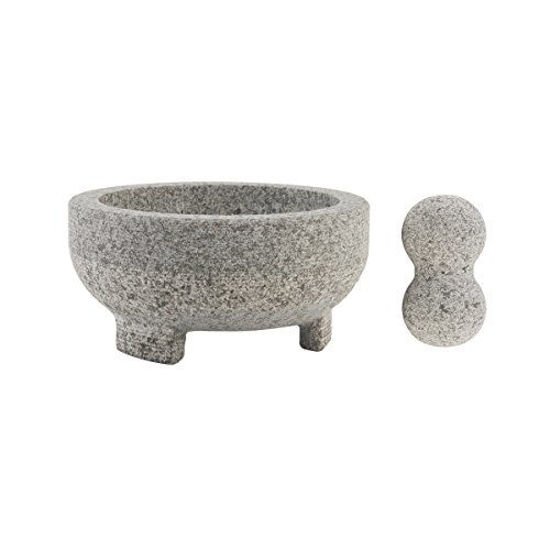 Picture of Farberware Professional Granite Molcajete Mortar and Pestle Stone Grinder, 4-Cup, Gray