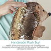 Picture of Creativity for Kids Sequin Pets Stuffed Animal - Happy the Hedgehog Plush Toy , Brown