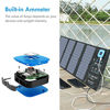 Picture of BigBlue 28W Solar Charger with Digital Ammeter, Foldable Portable Solar Panels with Dual USB(5V/4A Overall), IPX4 Waterproof, Compatible with iPhone 11/Xs/X/8/7, iPad, Samsung Galaxy, LG, Nexus etc