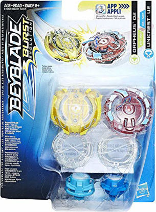 Picture of Beyblade Burst Evolution Dual Pack Orpheus and Unicrest U2