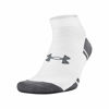 Picture of Under Armour Adult Resistor 3.0 Low Cut Socks (6 and 12 Pack) , White/Graphite (6-Pairs) , Large
