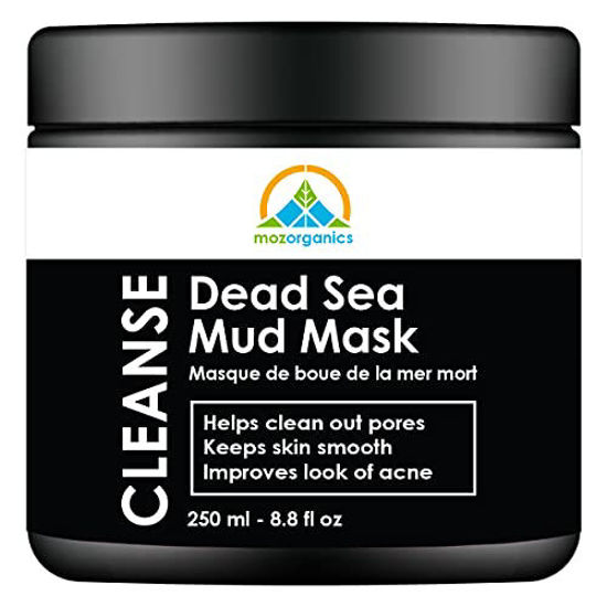 Picture of Dead Sea Mud Mask - Face & Body Deep Pore Cleansing, Acne Treatment, Anti Aging & Anti Wrinkle, Organic Natural Facial Clay Mask for Smoother and Softer Skin (250g./8.8oz.) (Single)
