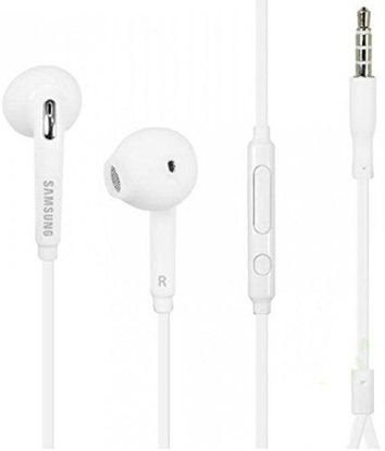 Picture of Samsung OEM Wired 3.5mm Headset EG920LW for Galaxy Phones (Jewel Case w/ Extra Eargels)