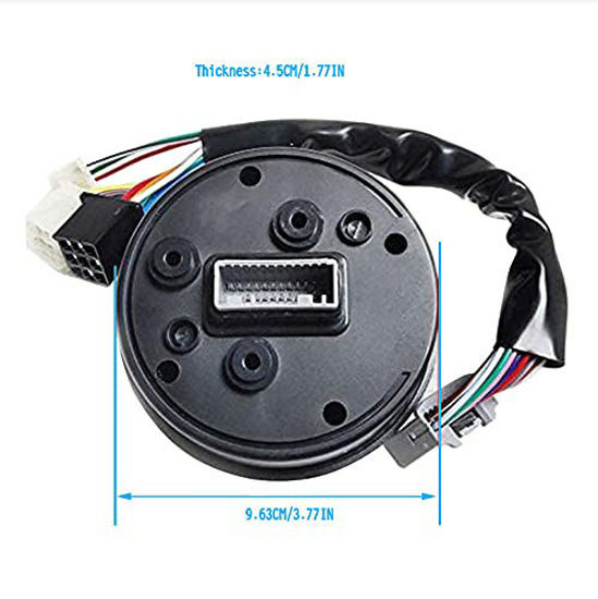 GetUSCart BLUERICE 6 Gear Digital Motorcycle Speedometer 199 Kph Mph