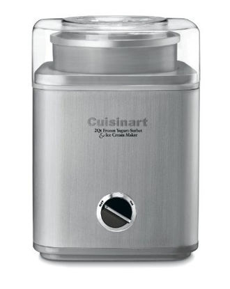 Picture of Cuisinart ICE-30BC Pure Indulgence 2-Quart Automatic Frozen Yogurt, Sorbet, and Ice Cream Maker - Silver (ICE-30BCP1)
