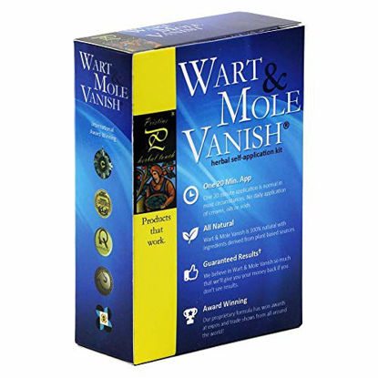 Picture of Pristine Herbal Touch - Wart & Mole Vanish, All Natural Mole & Skin Tag Remover (Fast Results, 20 Minute Application) Award Winning, Best Mole Remover, Best Wart Remover, Fast & Effective, All Natural
