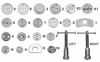 Picture of 8MILELAKE Disc Brake Caliper Compressor Wind Back Tool 24pc Professional Disc Brake Caliper Tool Set