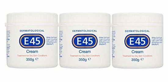 Picture of E45 Dermatological Cream Treatment for Dry Skin Conditions (350g) Pack of 3