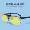 Picture of Cyxus Blue Light Filter (Clip On) Computer Glasses UV Blocking Glasses Anti Eye Strain Unisex Reading Eyewear