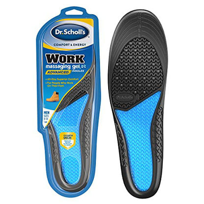 Picture of Dr. Scholl's Work Massaging Gel Advanced Insoles for Men Shoe Inserts
