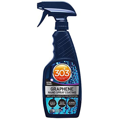 Picture of 303 Graphene Nano Spray Coating - Next Level Carbon Polymer Protection - Enhances Gloss and Depth - Reduces Water Spotting - Extreme Hydrophobic Protection - Beyond Ceramic, 15.5 fl. oz. (30236CSR)
