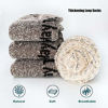 Picture of Time May Tell Mens Merino Wool Hiking Cushion Socks Pack (2Brown,Light Grey,Dark Grey(4 pairs)US Size 9~13)