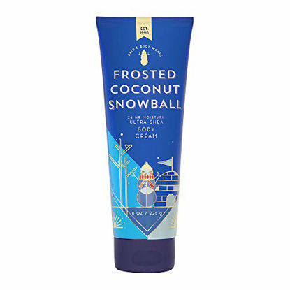 Picture of Bath & Body Works Frosted Coconut Snowball Ultra Shea Body Cream, 8 Ounce