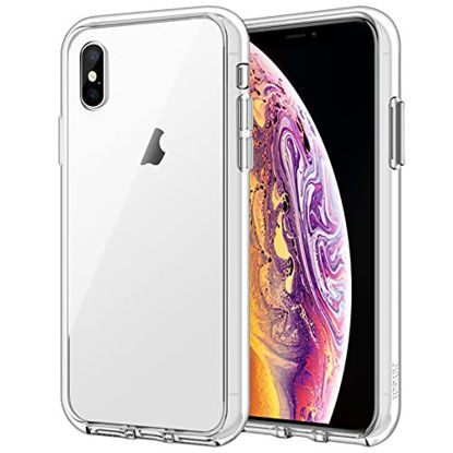 Picture of JETech Case for iPhone Xs and iPhone X, Shockproof Bumper Cover, HD Clear