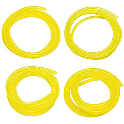 Picture of HUZTL 20 Feet Petrol Fuel Line Hose Tube with 4 Sizes (5 feet Each) for Common 2 Cycle Small Engine Weedeater Chainsaw