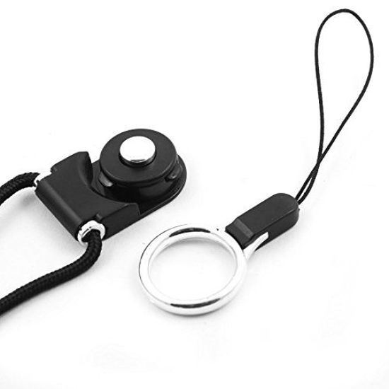 GetUSCart- uxcell Cell Phone Camera Mp3 Mp4 Detachable Neck Lanyard ...