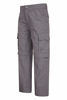 Picture of Mountain Warehouse Active Kids Convertible Hiking Pants Zip Off Shorts Dark Grey 9-10 Years