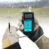 Picture of ALLOSUN Electric Fence Tester Fault Finder Digital Electric Fence Voltage Tester Max 9.9kv, Blue (EM555)