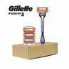 Picture of Gillette Fusion5 Mens Razor, 1 Gillette Razor Handle Plus 4 Five-Bladed Cartridge Refills