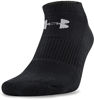 Picture of Under Armour Adult Cotton No Show Socks, 6-Pairs , Black/Gray , Large